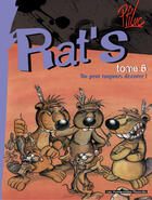 Couverture du livre « Rat's t.5 ; on peut toujours discuter » de Ptiluc aux éditions Humanoides Associes