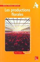 Couverture du livre « Les productions florales » de Henri Vidalie aux éditions Tec Et Doc