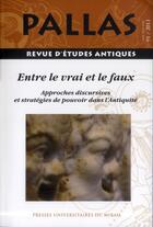 Couverture du livre « Revue Pallas » de Christian Rico aux éditions Pu Du Mirail