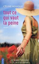 Couverture du livre « Tout ce qui vaut la peine » de Celine Miannay aux éditions City