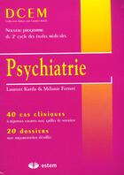 Couverture du livre « Pscychiatrie DCEM dossiers » de Melanie Ferreri aux éditions Vuibert