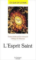 Couverture du livre « L'esprit saint » de  aux éditions Jubile