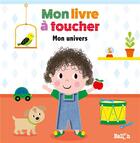 Couverture du livre « Livre a toucher - mes premiers mots » de  aux éditions Le Ballon