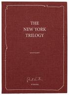 Couverture du livre « The New York trilogy » de Paul Auster aux éditions Editions Des Saints Peres