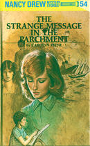 Couverture du livre « Nancy Drew 54: The Strange Message in the Parchment » de Carolyn Keene aux éditions Penguin Group Us