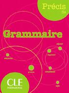 Couverture du livre « Précis de grammaire » de  aux éditions Cle International