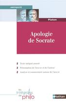 Couverture du livre « Int phil 25 apologie de socrat » de Pellegrin/Platon aux éditions Nathan