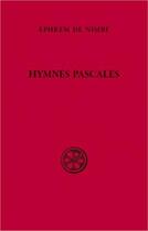 Couverture du livre « Hymnes pascales » de Ephrem De Nisib aux éditions Cerf