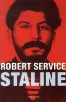 Couverture du livre « Staline » de Robert Service aux éditions Perrin