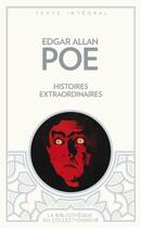 Couverture du livre « Histoires extraordinaires » de Edgar Allan Poe aux éditions Archipoche