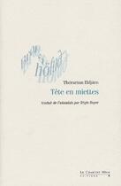 Couverture du livre « Tête en miettes » de Thorarinn Eldjarn aux éditions Le Cavalier Bleu
