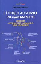 Couverture du livre « Ethiq au service managem » de Claude aux éditions Liaisons