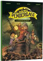 Couverture du livre « L'agence Pendergast Tome 2 : Le monstre des égouts » de Christophe Lambert et Javi Casado aux éditions Auzou