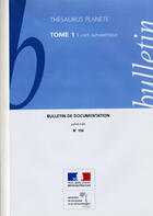 Couverture du livre « BULLETIN DE DOCUMENTATION DE L'ENVIRONNEMENT T.156 » de  aux éditions Documentation Francaise