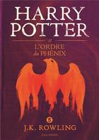 Couverture du livre « Harry Potter Tome 5 : Harry Potter et l'ordre du phénix » de J. K. Rowling aux éditions Gallimard-jeunesse