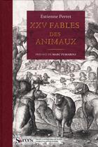Couverture du livre « Vingt-cinq fables des animaux » de Estienne Perret aux éditions Puf