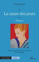 Couverture du livre « La cause des jours » de Cinzia Demi aux éditions L'harmattan