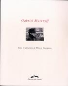 Couverture du livre « Gabriel Matzneff » de Florent Georgesco aux éditions Editions Du Sandre