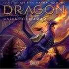 Couverture du livre « Calendrier des dragons (édition 2020) » de Piya Wannachaiwong aux éditions Alliance Magique