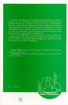 Couverture du livre « La ville : vers une nouvelle definition ? » de Remy/Voye aux éditions L'harmattan