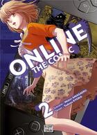 Couverture du livre « Online the comic Tome 2 » de Midori Amagaeru et Tsukasa Kyoka aux éditions Delcourt