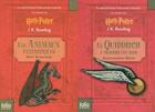 Couverture du livre « Les animaux fantastiques ; le Quidditch à travers les âges » de J. K. Rowling aux éditions Gallimard-jeunesse