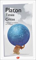 Couverture du livre « Timée ; Critias » de Platon aux éditions Flammarion