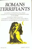 Couverture du livre « Romans terrifiants - ne » de  aux éditions Bouquins