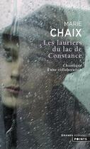 Couverture du livre « Les lauriers du lac de Constance ; chronique d'une collaboration » de Marie Chaix aux éditions Points