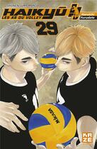 Couverture du livre « Haikyu !! les as du volley Tome 29 » de Haruichi Furudate aux éditions Crunchyroll