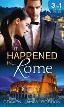 Couverture du livre « It Happened In Rome (Mills & Boon M&B) » de Lucy Gordon aux éditions Mills & Boon Series