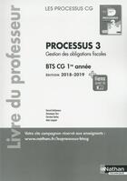 Couverture du livre « Processus 3 - bts cg 1ere annee (les processus cg) professeur - 2018 » de Antitomaso/Clerc aux éditions Nathan