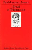 Couverture du livre « Freud et wittgenstein n.206 » de Paul-Laurent Assoun aux éditions Puf