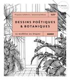 Couverture du livre « Dessins poétiques et botaniques » de Virginie Lefebvre aux éditions Mango