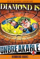 Couverture du livre « Jojo's bizarre adventure - saison 4 ; diamond is unbreakable Tome 4 » de Hirohiko Araki aux éditions Delcourt