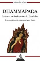 Couverture du livre « Le dhammapada » de  aux éditions Dervy
