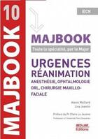 Couverture du livre « Majbook urgences reanimation ophtalmo orl » de Maillard/Jeantin aux éditions Med-line