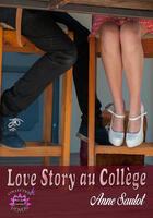 Couverture du livre « Love story au college » de Anne Saulot aux éditions Evidence Editions