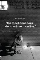 Couverture du livre « On fonctionne tous de la même manière » de Rick Bogle aux éditions Bookelis