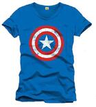 Couverture du livre « Marvel capt america shield logo cobalt s » de  aux éditions Cotton Division