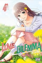 Couverture du livre « Love X dilemma Tome 18 » de Kei Sasuga aux éditions Delcourt