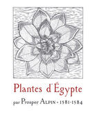Couverture du livre « Plantes d egypte, 1581-1584. reedition » de Alpin Prosper aux éditions Ifao