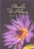 Couverture du livre « Boite Paroles De Fleurs » de Vidaling Raphaele aux éditions Tana