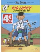 Couverture du livre « Les aventures de Kid Lucky d'après Morris t.1 ; l'apprenti cow-boy » de Achde aux éditions Lucky Comics