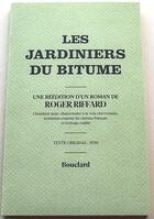 Couverture du livre « Les jardiniers du bitume » de Roger Riffard aux éditions Bouclard