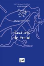Couverture du livre « Lectures de Freud » de Andre Jacques aux éditions Puf