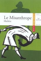 Couverture du livre « Le misanthrope » de Moliere aux éditions Hatier