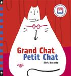 Couverture du livre « Grand Chat Petit Chat » de Silvia Borando aux éditions Little Urban