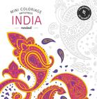 Couverture du livre « Mini coloriage antistress ; India » de  aux éditions Marabout