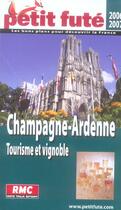 Couverture du livre « CHAMPAGNE-ARDENNE (edition 2006-2007) » de Collectif Petit Fute aux éditions Le Petit Fute